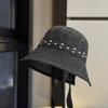 Korean-style fisherman hat for women, makes the face look smaller, breathable and versatile for summer, sun protection hat2026New hollow-out sun hat