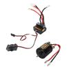 RC Brushed Motor ESC Kit External Carbon Brush Waterproof 540 Brush Motor 320A ESC with for Tamiya