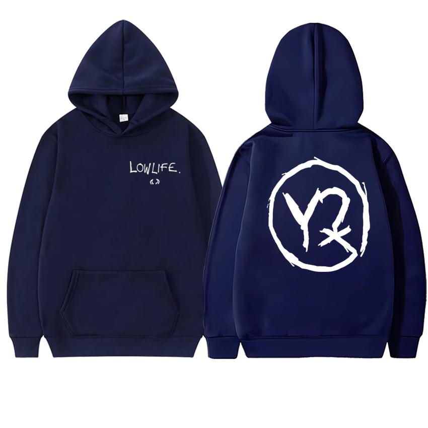

Retro Rock Yungblud Lowlife 2025 New Album Double Sided printed streetwear Men women Casual Sweatshirt Unisex Fleece pullovers 3XL