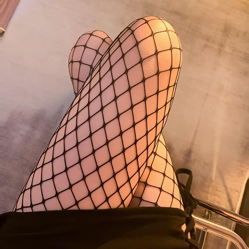 Erotic Tearable Fishnet Stockings and Lingerie Bodycon Pantyhose