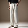 Straight Wide-leg Commuter Casual Pants Men's Drape Breathable Trousers Summer Ice Silk Thin Suit Pants Casual Versatile