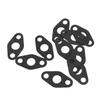 20 Pcs Turbo Oil Drain Gasket Turbocharger Oil Return Feed Flange Gasket Set for T3 T4 Turbocharge Gasket Paper