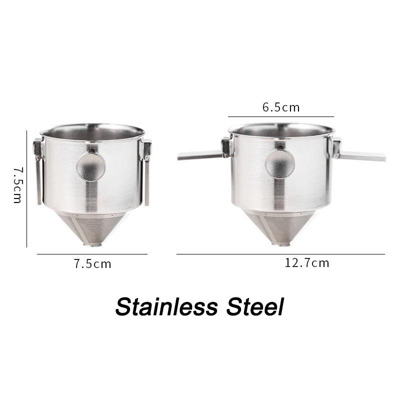 1 Set 304 Stainless Steel Hanging Ear Coffee Filter Cup Portable Hand Flush Filter Paper-free Funnel Coffee Utensils Cafe Tools