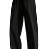 Men’s High-Waisted Black Loose-Fit Straight-Leg Dress Pants – New Autumn Casual.