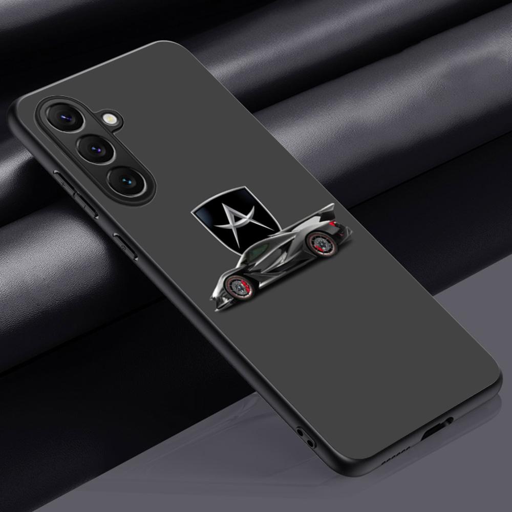 Apollo IE Automobil Cool Sports Car Phone Case For Samsung Galaxy S26 S25 S24 S23 S22 S21 Plus Ultra Note20 Soft Black
