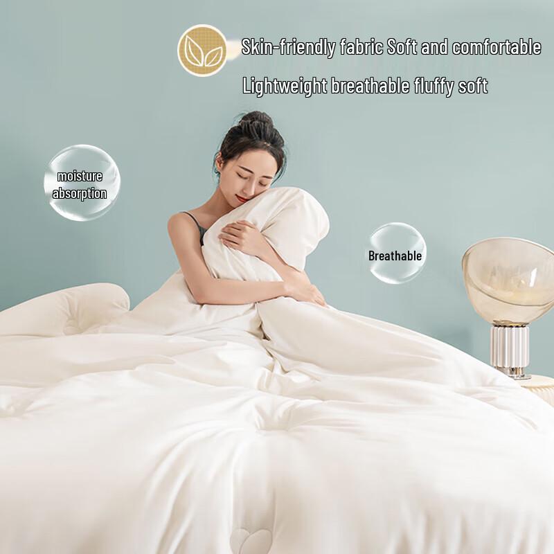 Jiuzhoulou Autumn Winter Thick Fiber Comforter