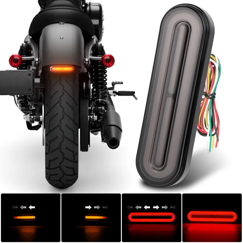 3 In 1 LED Tail Light 60led Sequential Dynamic Turn Signal Light DRL Brake Light 10V-72V For Car Truck Trailer Motorcycle ATV RV