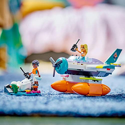 LEGO Friends Sea Rescue Plane 41752, Toy Blocks, Gift, Airplane, Girls, Ages 6 and Up