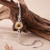 Natural Citrine Amethyst Bracelet Women'S S925 Sterling Silver Color Treasure Jewelry Xiaohongshu