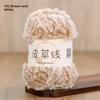 Hand Knitted Fur Yarn Long Hair  Hat Scarf DIY Wool Yarn Simulation Fur Crt Material Autumn Faion Accories