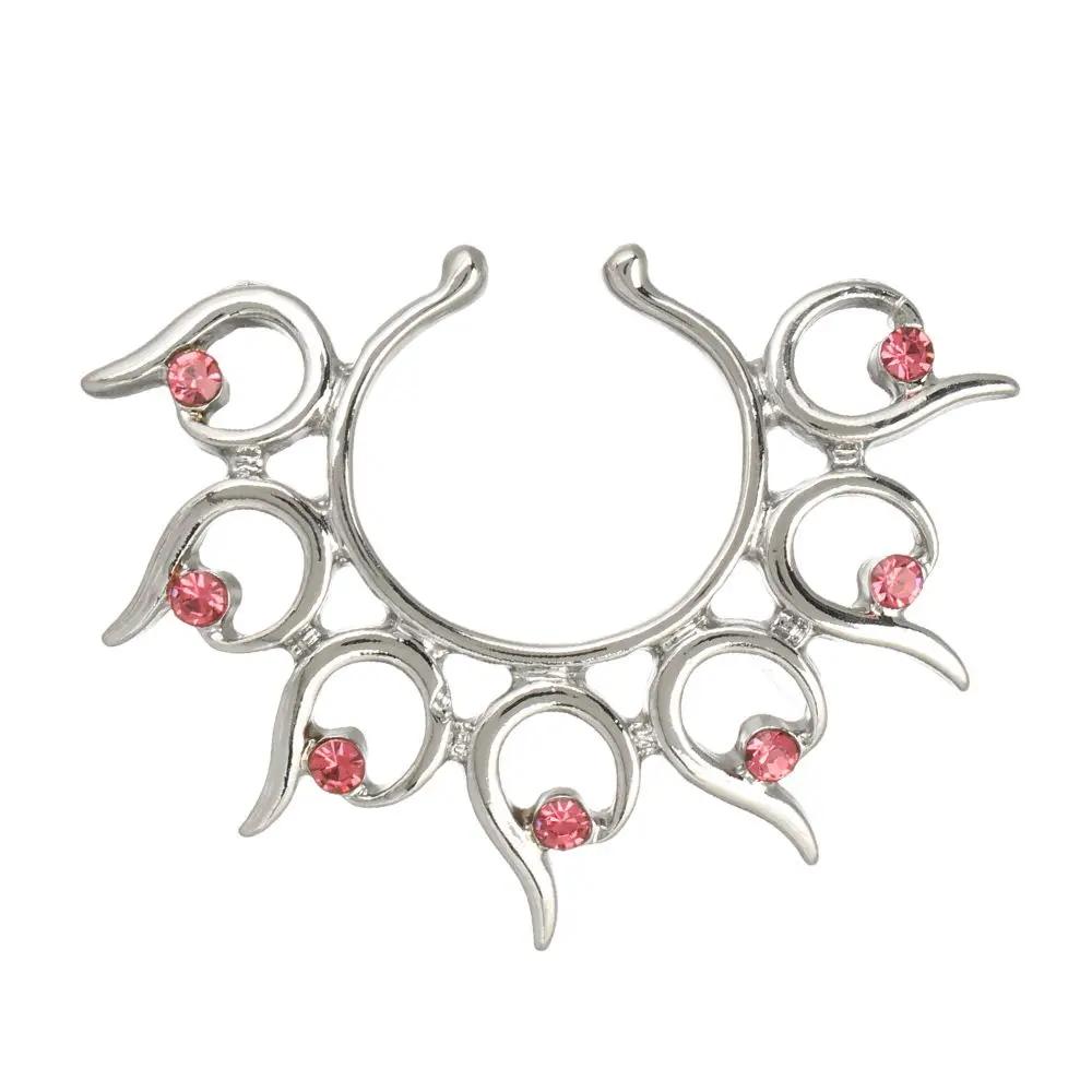 Nickel-free Faux Nipple 316L Surgical Steel Fake Nipple Ring Non Piercing Body Jewelry Non-Piercing