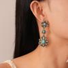 Bohemia Style Bohemian Turquoise Earrings Turquoise Earrings Pendant  Women