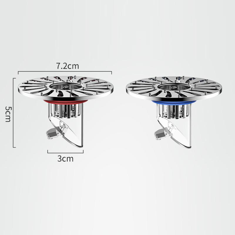 Floor Drain Core Shower Floor Strainer Cover Toilet Sewer Anti-Odor Plug Abs No Smell Bathroom Toilet Sewer Shower Drain