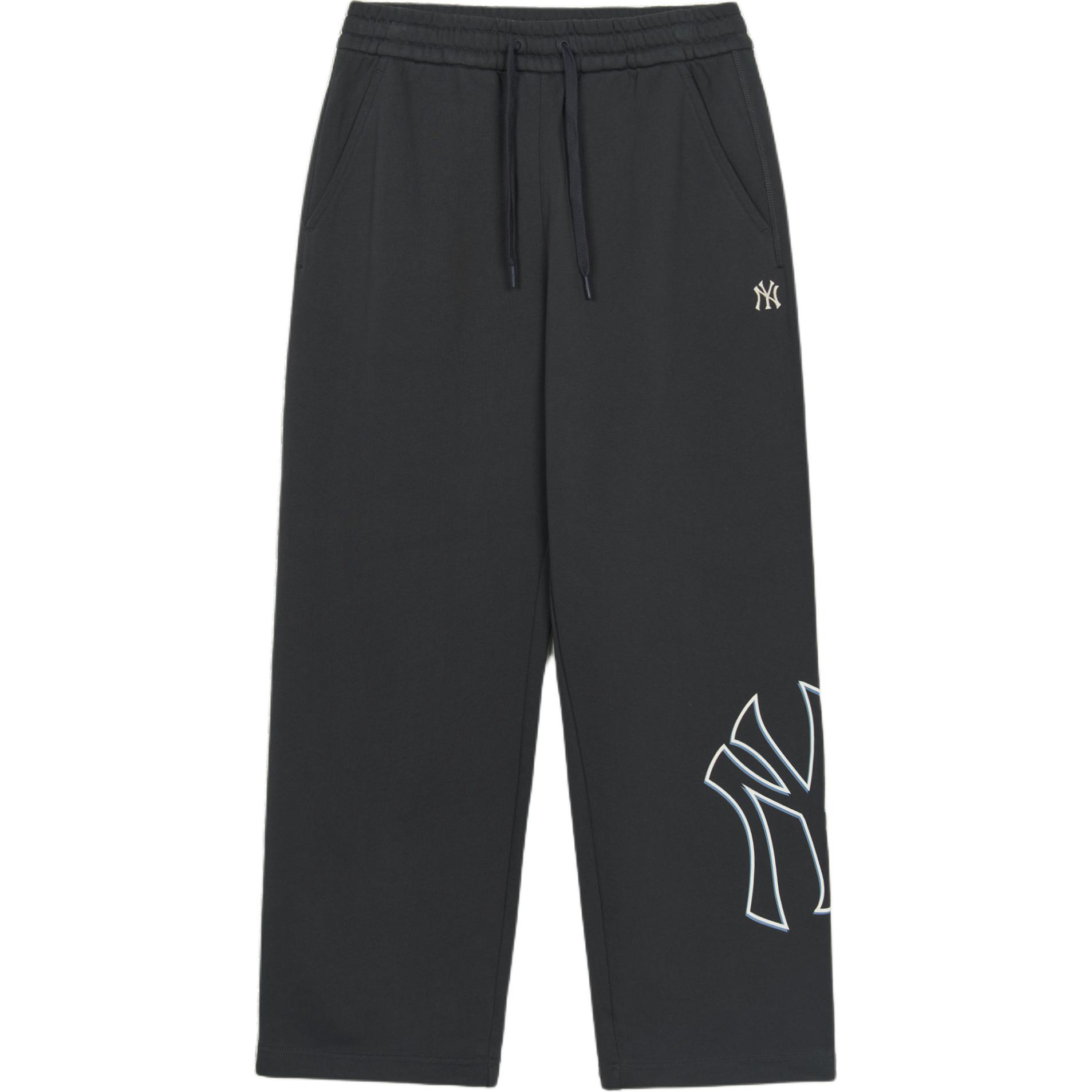 MLB New York Yankees Casual Pants Unisex Charcoal Gray 3APTB0344-50CGS XS