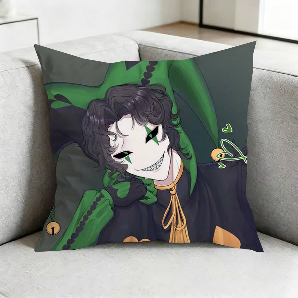 Game The Freak CircusS Pillow Case Square DoubleSided Sofa Cushion Cover Bedroom Bedside Pillow Gift