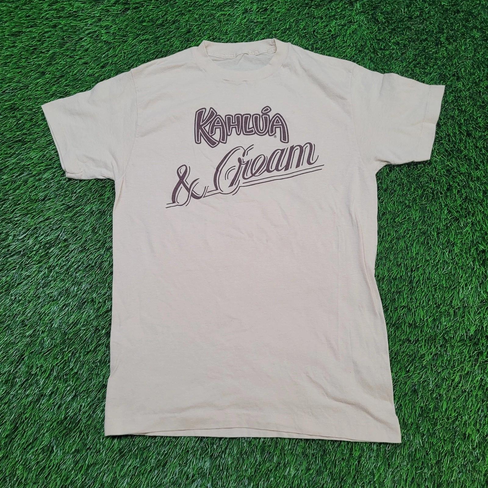 

Vintage 80s Kahlua & Cream Promo T-Shirt Mens XS / Womens S 4XL