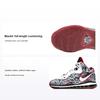 LeBron 8 GS Graffiti Kids Sneakers Black Sport-Red White DH3237-001