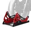 Motorcycle Trailer Heavy-Duty Iron Front Wheel Stand Wheel Chock Upright For Mount Trailer Rack Parking Fixed Frame Dirt Bike