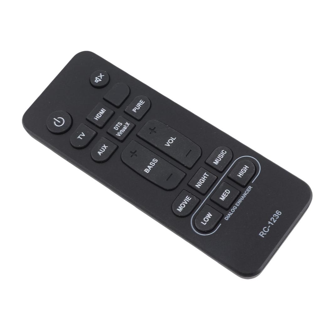 Soundbar Remote Control Battery Powered Sound Remote Control Replacement for Bar Speaker