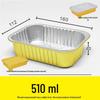 Aluminiumfolien-Essensboxen mit Deckeln