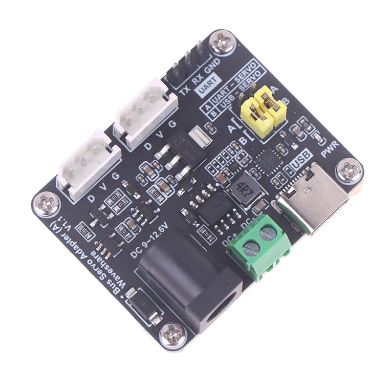 Serial Bus Servo Driver Board, Integrates Servo Power Supply And Servo Controller For Pi/Arduino/Esp32
