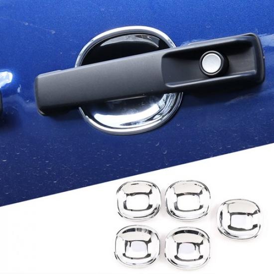 Für Benz G-Klasse W463 ABS Silber Außen Türgriff Schale Abdeckung Zierleiste -