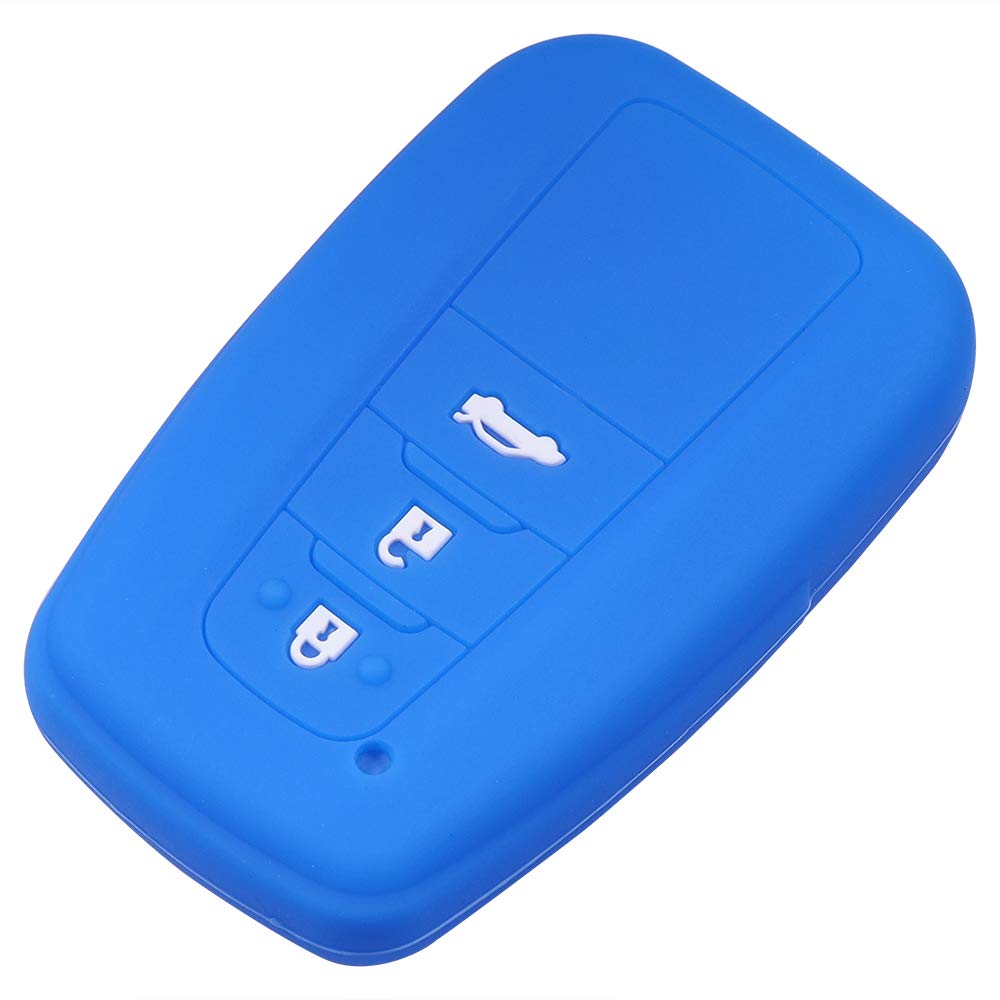 Lcyam Key Fob Cover Case - 2/3/4 Button Car Key Cover for Toyota C-HR,