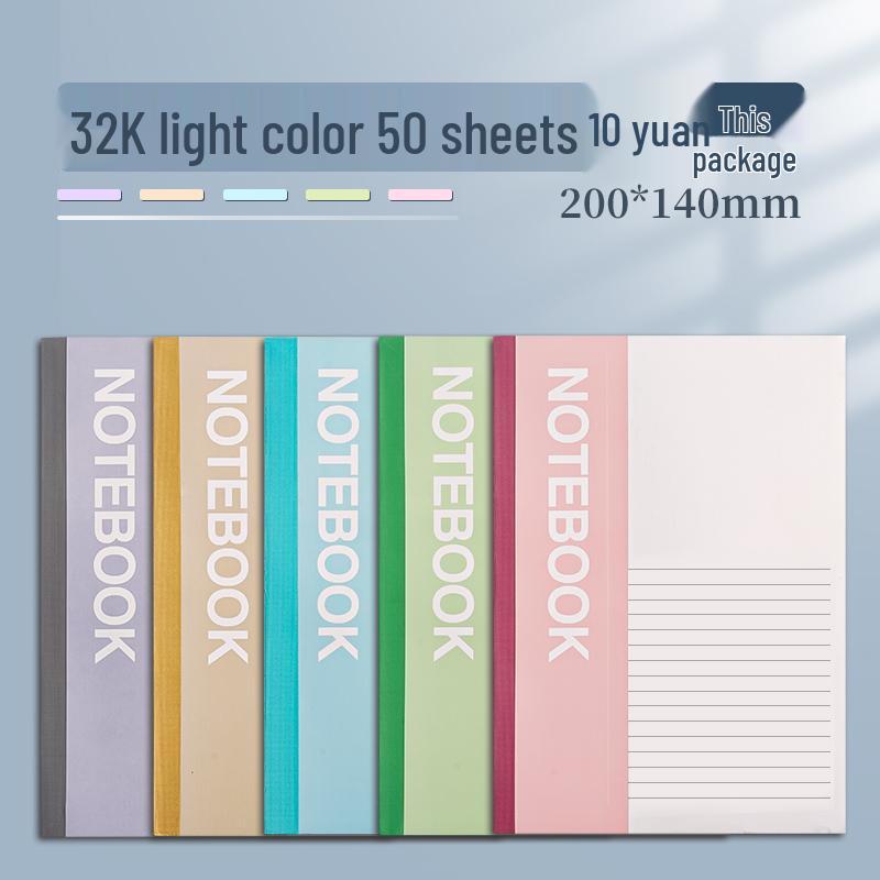 30 Super Thick B5 Soft Cover College Notebooks - Ideal for Classroom Notes & Diaries