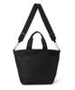 BUCKET Cross Debossed TOTE/1116/Black