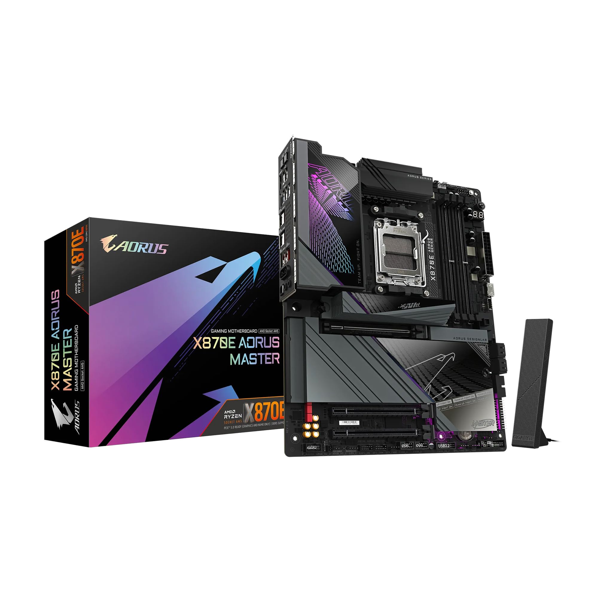 

GIGABYTE X870E AORUS MASTER ATX upper luxury gaming motherboard MB6569 for AMD Ryzen -