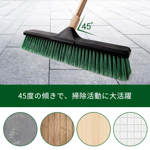 Eyliden Professional Cleaning Brush, Cleaning Broom, Deck Brush, Bathroom Cleaning, Wide Range of Cleaning Supplies, Outdoor, Garden, Balcony, Entrywa