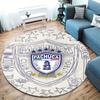 C.F. Pachuca Round Area Rug,Carpet Rug for Living Room Bedroom Sofa Playroom Decor,Non-slip Floor Mat