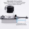 2 in 1 Slotting Assistant Positioner Limiter Set Accuracy Marking Adjustable Fence Limiter for Cabinet Assembly