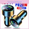 Charger Type C Super 120w Fast Charging Dual Port Car Charger Car Phone Adapter For Xiaomi Samsung Iphone 14