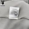PLAYBOY Men's Ice Silk Jacquard Short-Sleeve T-Shirt