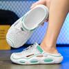 Summer Men Slippers Waterproof Outdoor Clogs Beach Sandals Garden Shoes Flip Flops Platform Breathable Flats Casual Shoes 38-45