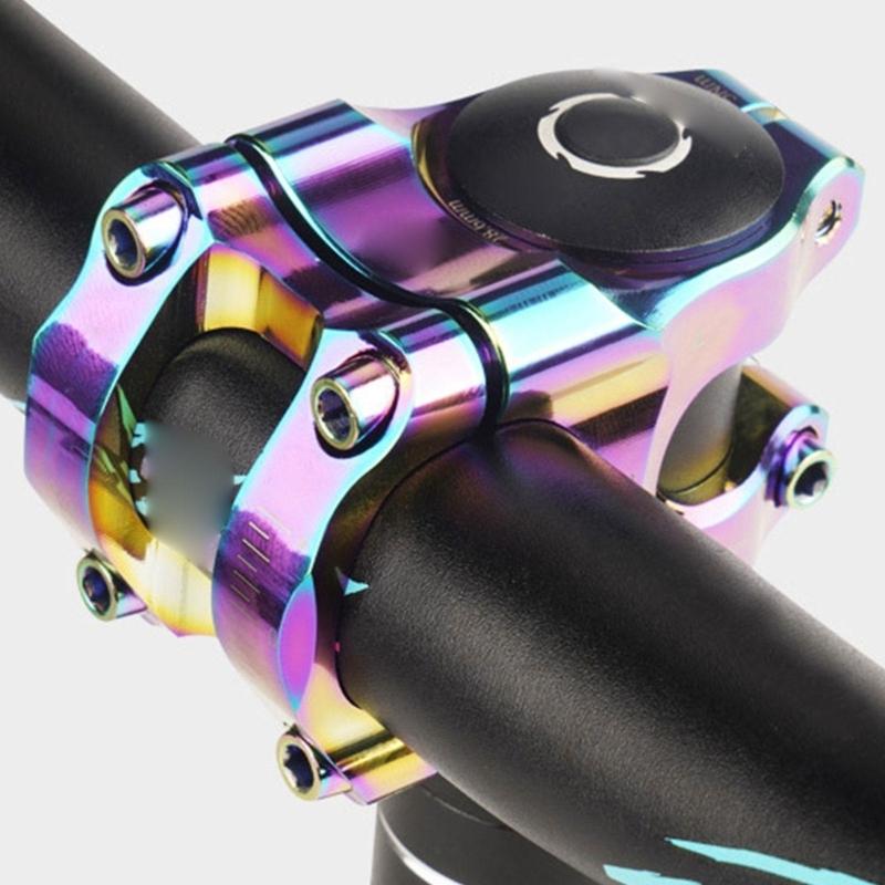 High Strength Short Handlebar Stem Aluminum Alloy Road Bike Stem Light Weight Bike Handlebar Stem for Most Bike
