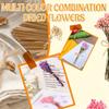 10Pack Dried Flowers with Stem for Vase Wildflower Decor Crafts Bouquets Artificial Floral Arrangement for Vase DIY Wedding Decor