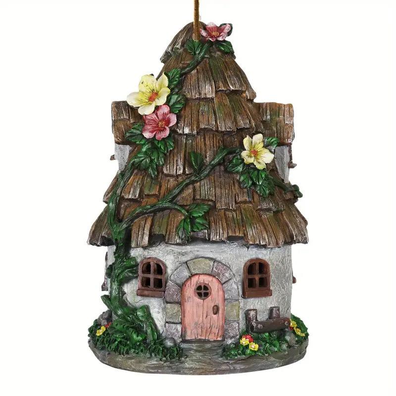 Elf Fairy Pendant Patio Garden Ornament Acrylic Christmas Tree Ornament Pendant Keychain Pendant