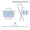 Bag Leather Strap Universite Mini Bag Shoulder Strap  Gray Mini Bag Punch-Free Modification Accessory