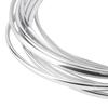 4m DIY Shape Silver Air Vent Grille Switch Rim Trim Outlet Decoration Strip Interior Decor Sticker