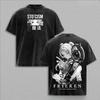 2026 Anime Frieren Printed T-shirt Harajuku Vintage Washed Oversized T Shirt Men Women Summer Casual Short Sleeve High Quality Cotton Tees Loose Tops