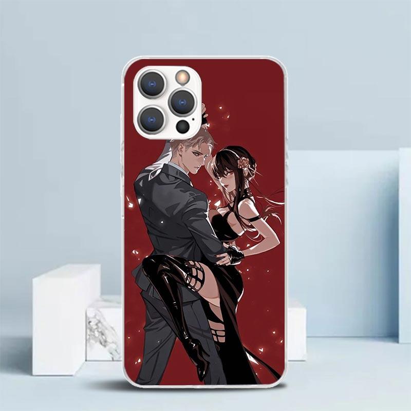 Anime S-Spy Family Anya Phone Case For IPhone 16 17 Air 16E 15 14 Plus 13 Mini 12 11 Pro Max 7 8 + SE 2020 Soft TPU Back Cover 1