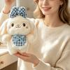 Soft Plush Bunny Keychain Stuffed Plush Rabbit Keyring Bag Charm Plush Rabbit Keychain  Women