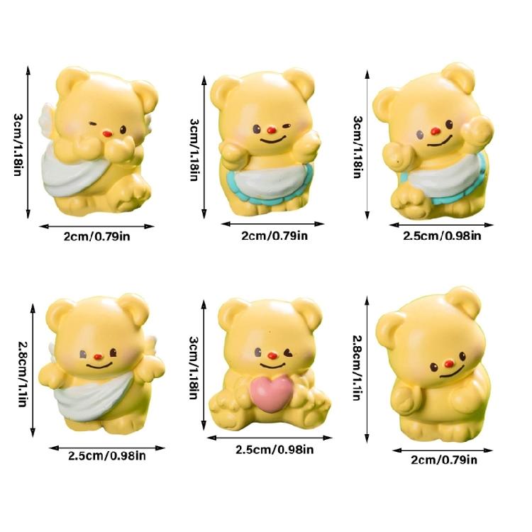 Butter Bear Blind Box Internet Celebrity Hot Styles Cartoon Craft Decoration Student Children Gift