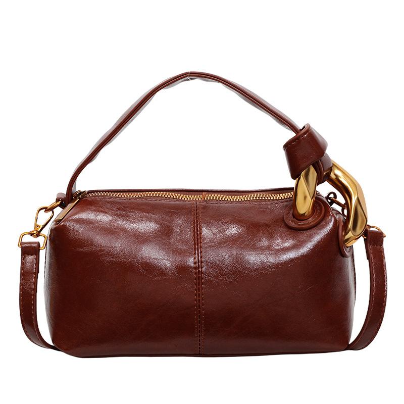 Women Small Soft Faux Suede Pillow Handbag 2026 Winter Simple Simple Short Handle Crossbody Bag for Female Fashiable Urban