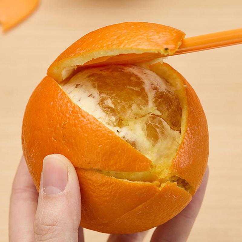 1/3/5pcs Multifunctional Orange Peelers Simple Lemon Peeler Grapefruit Peeler Stay Safe And Keep Your Hands Clean Fruit Tool