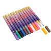 Set di Pennarelli per Nail Art 0,5 mm Punta Fine Impermeabile Asciugatura Rapida Pennarelli per Pittura Unghie Fai da Te per Principianti 12 Pezzi