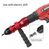 Cordless Drill Electric Rivet Gun Adapter Rivet Nut Drill Adapter Kit M3-M10 Cordless Rivet Nut Tool for Electric Drill
