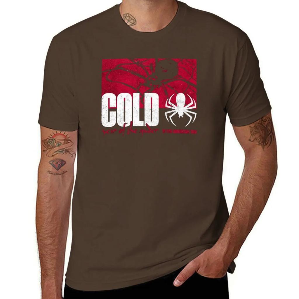COLD BAND TShirt Boys Whites Customs Tops Funny T Shirts for Men 2025 New Model